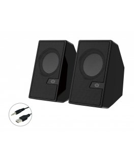 Conceptronic BJORN02B kaiutin 2-suuntainen musta Langallinen & langaton 6 W