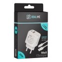 OBAL:ME Сетевое зарядное устройство USB-A + USB-C 20W + 2x кабель 1м белый OBAL:ME Сетевое зарядное устройство USB-A + USB-C 20W + 2x кабель 1м белый