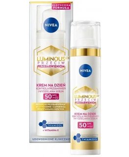 Крем для лица Nivea Luminous630 от прыщей SPF50 40мл