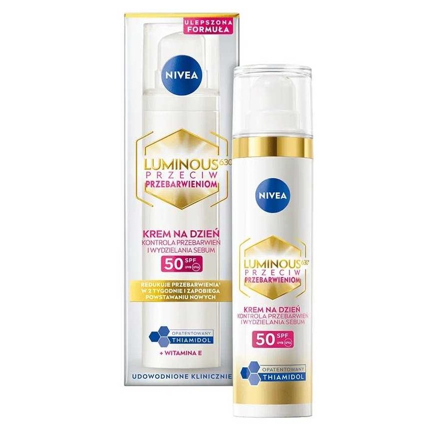 Nivea Luminous630 Dienas krēms pret pūtītēm