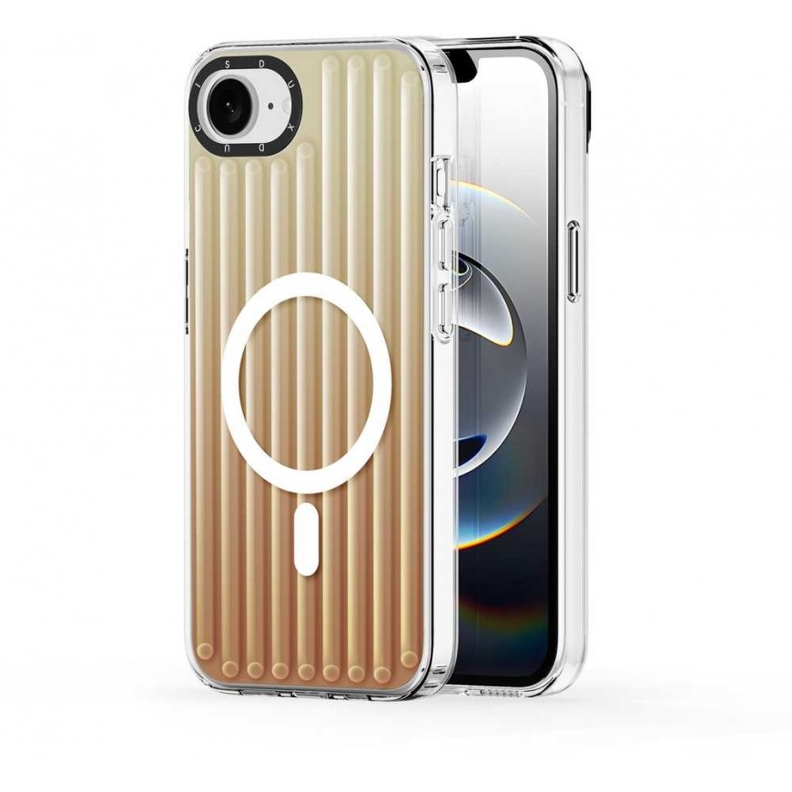 Dux Ducis Zest Apple iPhone 16e -kuori, Gradient Desert Gold