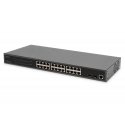 Digitus DN-95359 võrgulüliti Juhitav L2 Gigabit Ethernet (10/100/1000) Power over Ethernet tugi 1U M