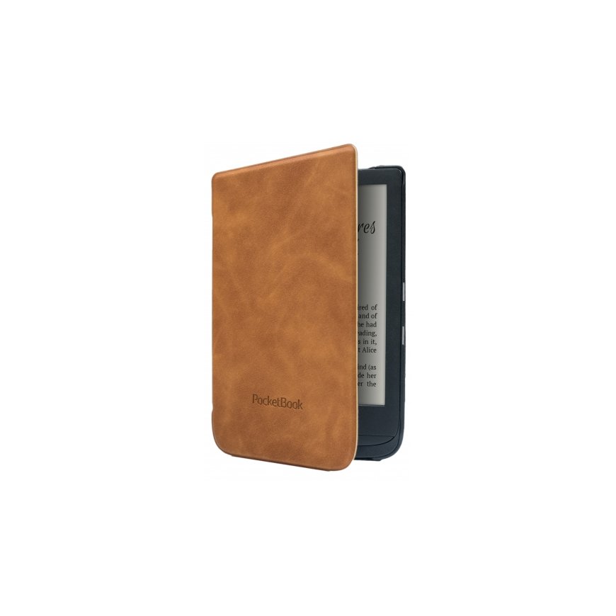 PocketBook WPUC-627-S-LB dėklas knygų skaityklei 15,2 cm (6") „Folio“ Ruda – 2