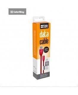 Colorway CW-CBUL004-RD lightning cable 1 m Red