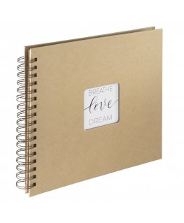 Hama Craft photo album Brown 80 sheets 10 x 15 Spiral binding