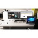 i-tec TB3DUAL4KDP USB grafiikka-adapteri 5120 x 2880 pikseliä Harmaa i-tec TB3DUAL4KDP USB grafiikka-adapteri 5120 x 2880 pikseliä Harmaa