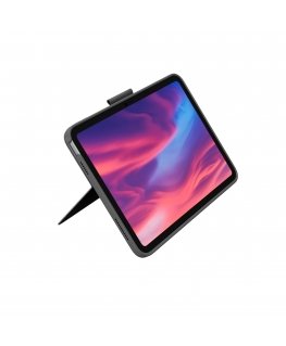 Logitech 920-011440 mobiliojo įrenginio klaviatūra QWERTY Danų, Apdaila, Norvegija, Švedas Smart Connector Pilka