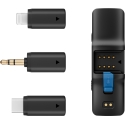 „Boya BOYALINK V2.0“ – 2.4G mini langaton mikrofoni kameroille, Android- ja iOS-laitteille