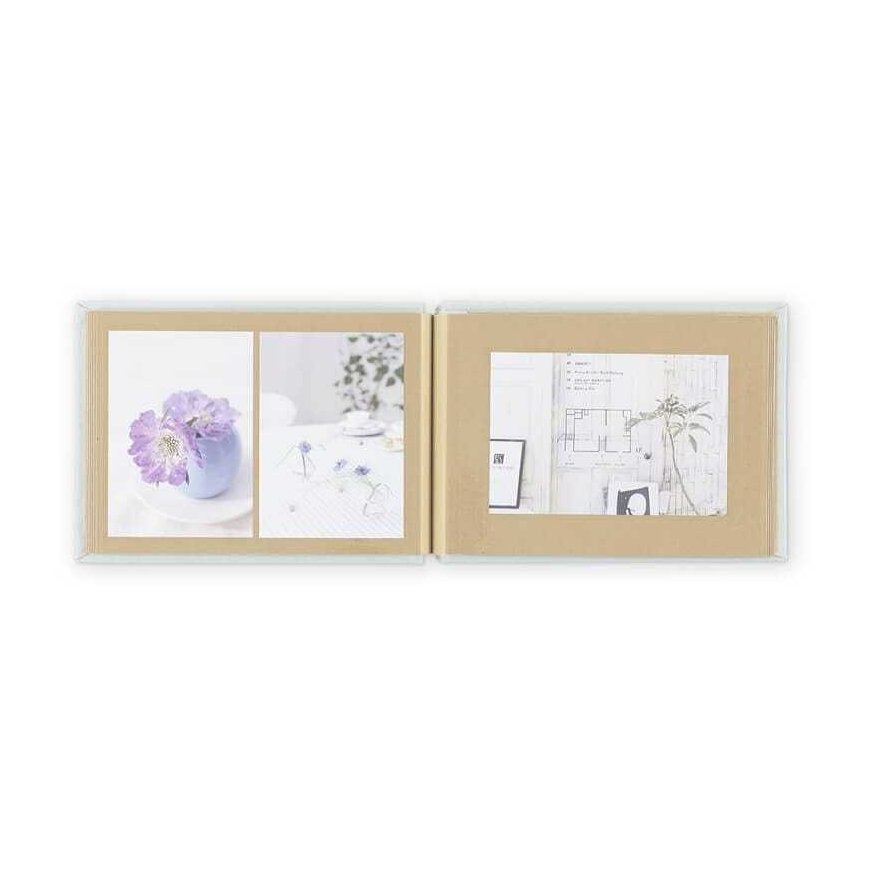 Photo album 'Harmaa', A5-pink-horizontal A-HRA5-101-P – 2