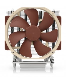 Noctua NH-U14S TR4-SP3 Datora dzesēšanas sistēma Procesors Dzesinātājs 14 cm Alumīnijs, Bēšs