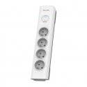 Philips SPN7040WA/60 surge protector White 4 AC outlet(s) 2 m Philips SPN7040WA/60 surge protector White 4 AC outlet(s) 2 m