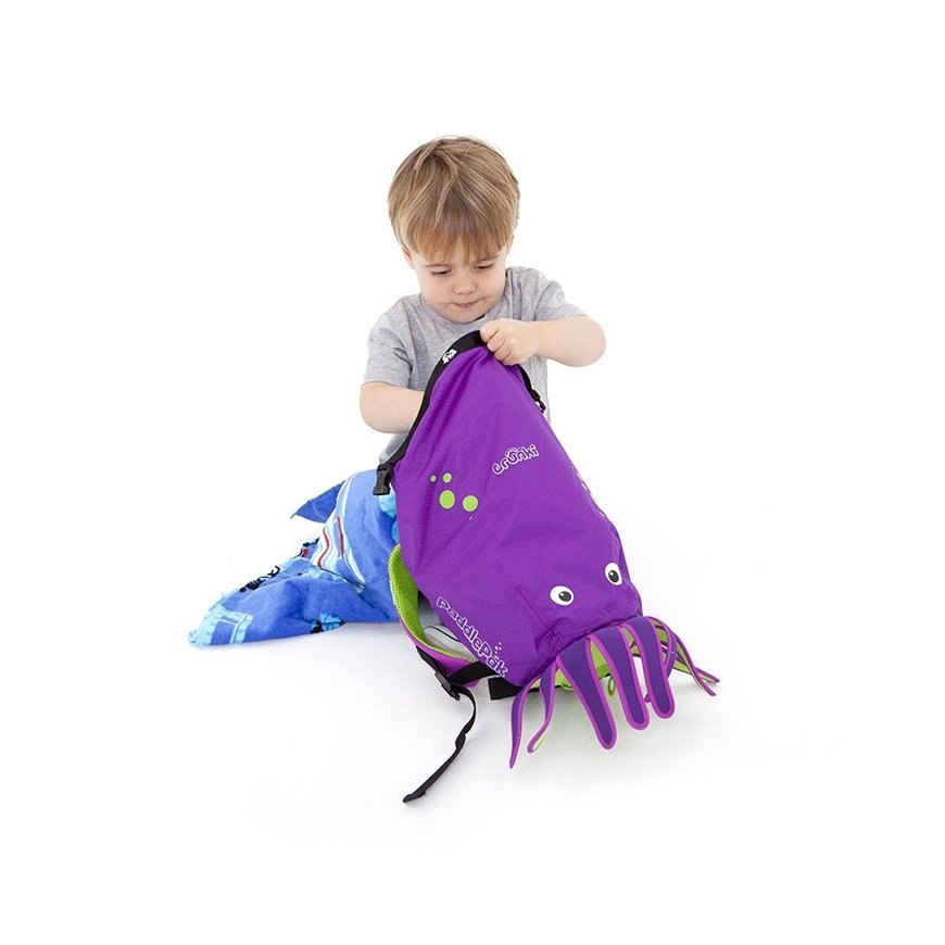 Trunki 10708 mugursoma Zaļš, Violets – 3
