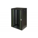 Digitus DN-19 20-U-SW statnis Pie sienas stiprināms statīvs Melns Digitus DN-19 20-U-SW statnis Pie sienas stiprināms statīvs Melns