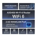 TP-Link Archer AX72 Pro juhtmevaba ruuter Gigabit Ethernet Kaks sagedusala (2,4 GHz / 5 GHz) Must TP-Link Archer AX72 Pro juhtmevaba ruuter Gigabit Ethernet Kaks sagedusala (2,4 GHz / 5 GHz) Must