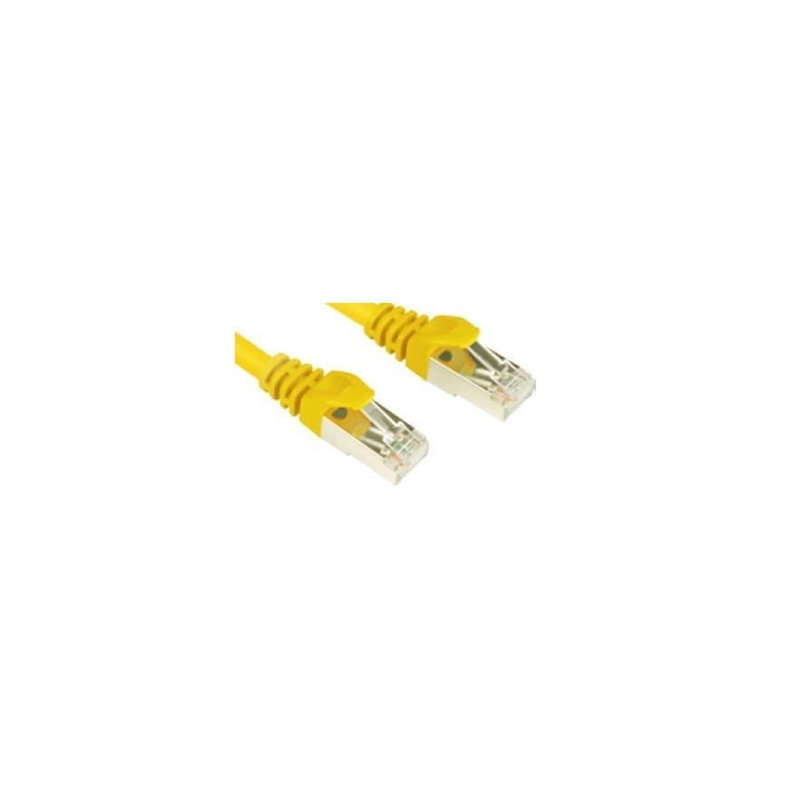 Sharkoon 1.5m Cat.6 S/FTP tinklo kabelis Geltona 1,5 m Cat6 S/FTP (S-STP)