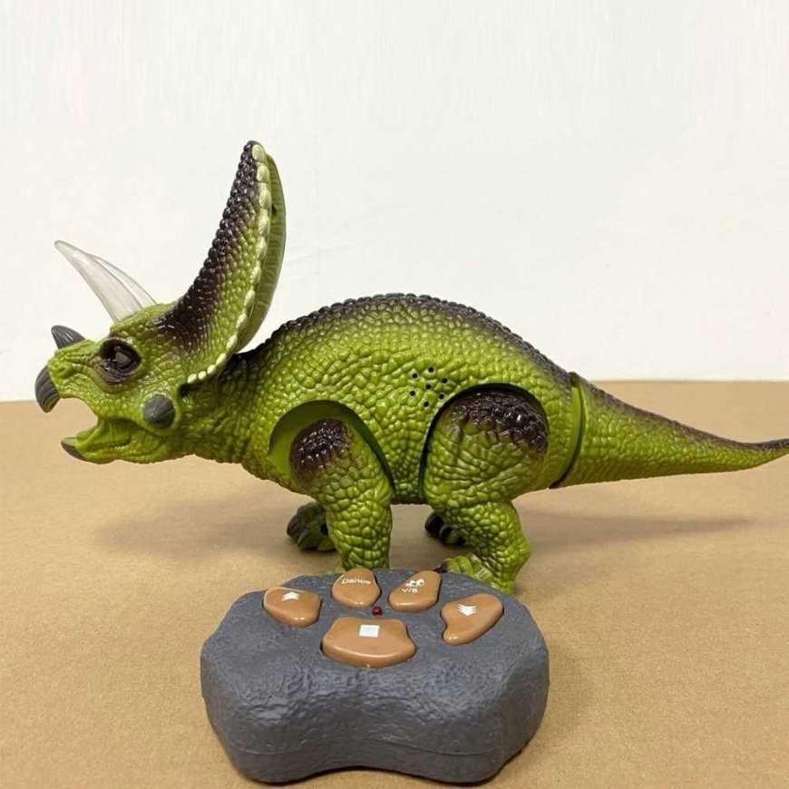 WOOPIE kaugjuhtimispuldiga RC dinosaurusrobot Triceratops – 3