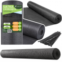 „Lean Shade“ -verkko aidalle, peittävä harmaa, 1,5 m, 10 m, 140 g/m² „Lean Shade“ -verkko aidalle, peittävä harmaa, 1,5 m, 10 m, 140 g/m²