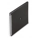 Hama Signs nuotraukų albumas Juoda 100 lapai 10 x 15 Spiralinis surišimas