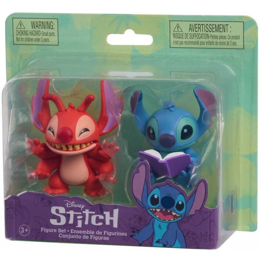justplay Disney Stitch assorted pack 2 figures 7.5cm