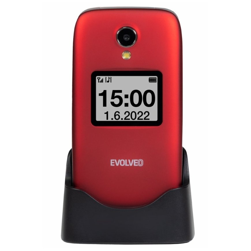 Evolveo EasyPhone FS 7.11 cm (2.8") 105 g Red Senior phone – 2