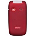 Evolveo EasyPhone FS 7,11 cm (2.8") 105 g Raudona Telefonas vyresnio amžiaus žmonėms