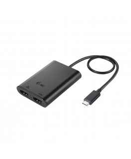 i-tec C31DUAL4K60HDMI USB ekrano adapteris 7680 x 4320 pikseliai Juoda