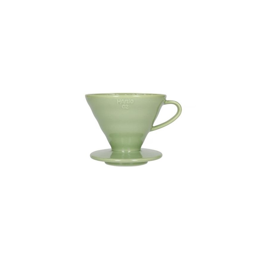 Керамический капельный кофейник Hario V60-02 Smokey Зеленый