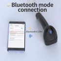 „Qoltec“ svītru kodu un QR kodu lasītājs | 1D 2D | USB | „Bluetooth“