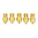 Creality MK-ST messingotsik 0.25mm/0.4mm/0.6mm/0.8mm - plastmass 1.75mm - messing - 5 tk Creality MK-ST messingotsik 0.25mm/0.4mm/0.6mm/0.8mm - plastmass 1.75mm - messing - 5 tk