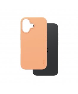 PanzerGlass CARE by ® Fashionable Case Peachy w. MagSafe iPhone 16