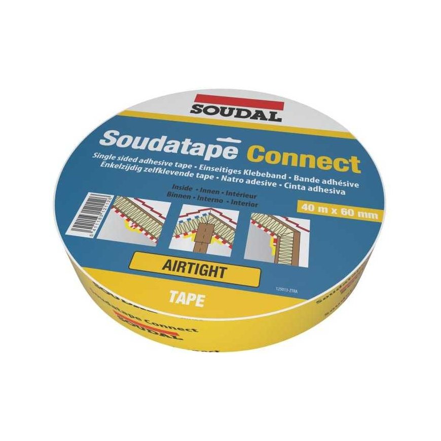 Soudal adhesive tape 125013 60 mm 40 m