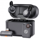 „Hollyland LARK M2S Duo“ juhtmevaba klippmikrofon USB-C pistikuga (Duo, kosmiline hall värv) „Hollyland LARK M2S Duo“ juhtmevaba klippmikrofon USB-C pistikuga (Duo, kosmiline hall värv)