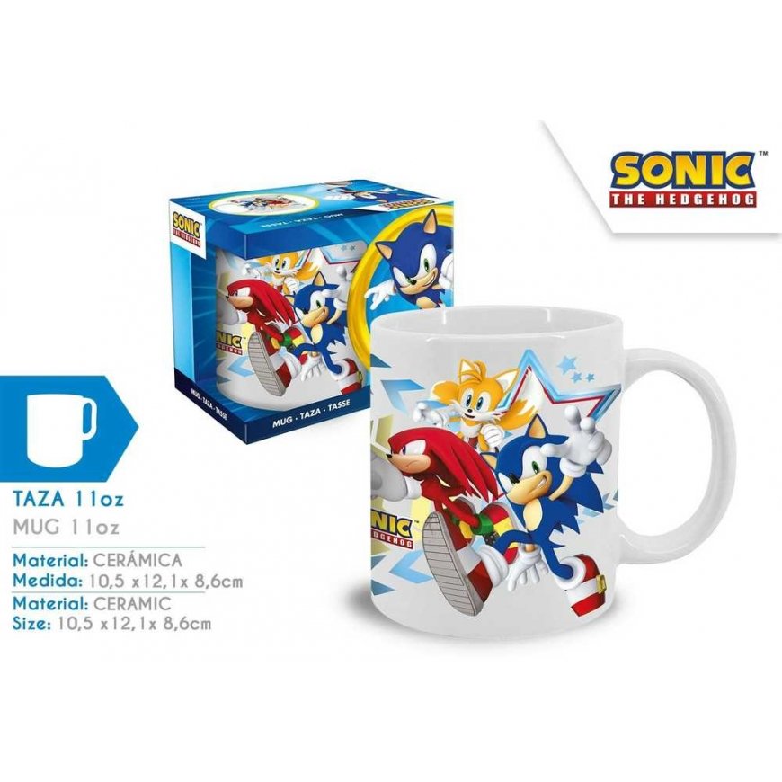 Bērnu licencētais Sonic puodelis