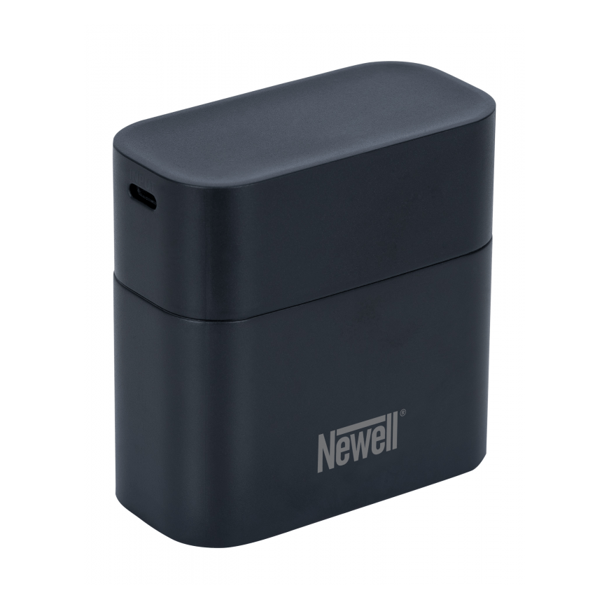 Newellin nelikanavainen laturi ja 4 AA litiumioniakkujen lataussarja – 2200 mAh – 2