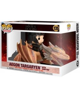 Funko POP figūra Rides House of the Dragon Aegon Targaryen su Sunfyre