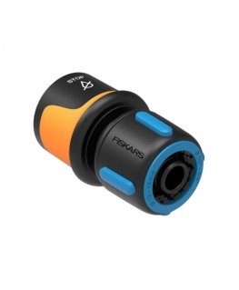 Fiskars 1027079 ūdens šļūteņu uzgalis Šļūtenes savienotājs Melns, Zils, Dzeltens 1 pcs