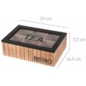 Коробка для чая BISTROT 24x16,5x7,5 см Коробка для чая BISTROT 24x16,5x7,5 см