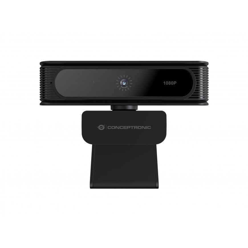 Conceptronic AMDIS09B vebkamera 2 MP 1920 x 1080 pikseļi USB 2.0 Melns – 2