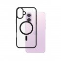 PanzerGlass ® HardCase Transparent w. Black MagSafe & Frame iPhone 16 Plus PanzerGlass ® HardCase Transparent w. Black MagSafe & Frame iPhone 16 Plus