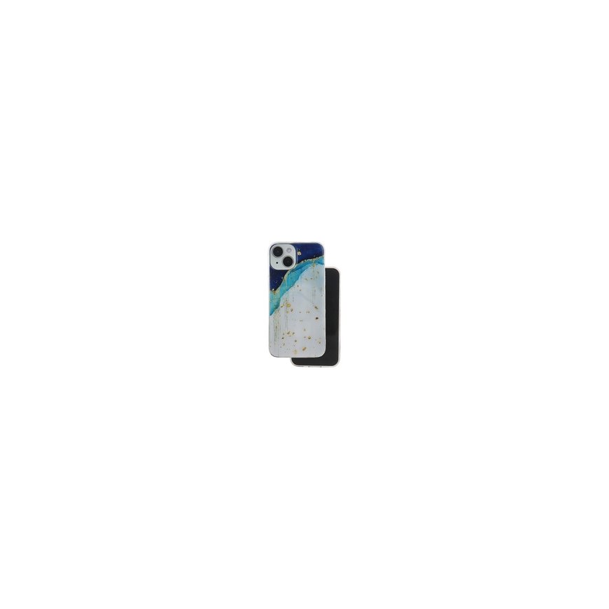 Fusion Gold Glam Blue -silikonikotelo Samsung A145 | A146 Gala