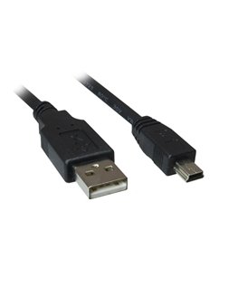 Sharkoon 4044951015573 USB kabelis USB 2.0 2 m USB A Mini-USB B Melns