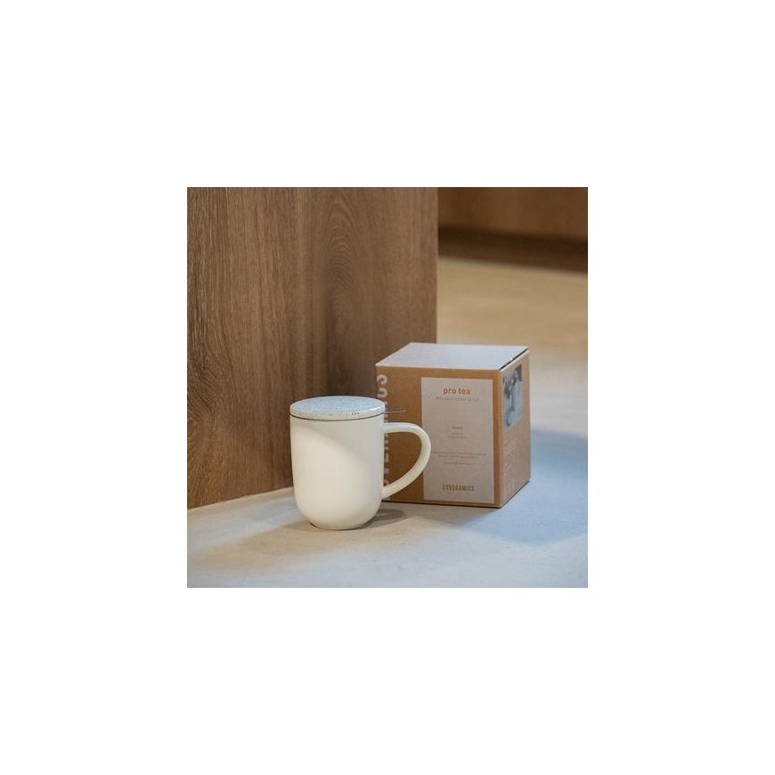Tea mug with an infuser and lid Loveramics Pro Tea rusvai gelsvas, 300 ml – 5