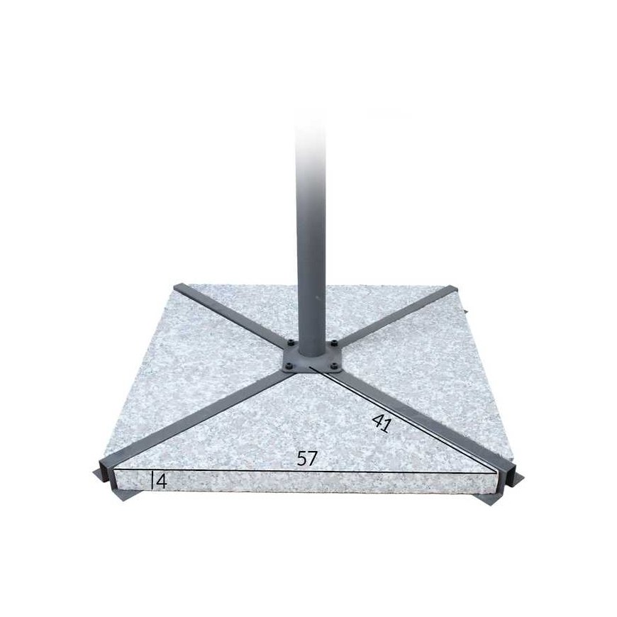 Parasol Akmenys umbrella base 4 pcs. / 34 kg, granite – 4