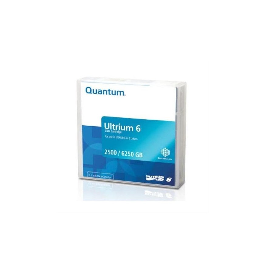 Quantum MR-L6MQN-01 Atsarginių kopijų saugojimo laikmena Tuščia duomenų juosta 2,5 TB LTO 1,26 cm