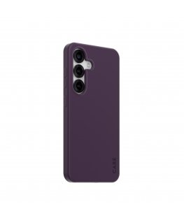 PanzerGlass CARE by ® Fashionable Case Plum Purple w. Qi Compatible Samsung Galaxy S25 mobile phone case