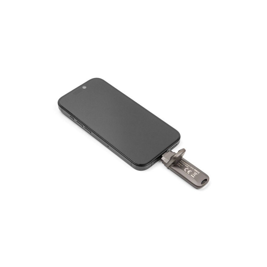 DeLOCK 54012 USB zibatmiņa 256 GB USB Veids-C Pelēks – 3
