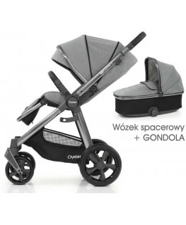 Oyster 3 Stroller - Moon, light gray