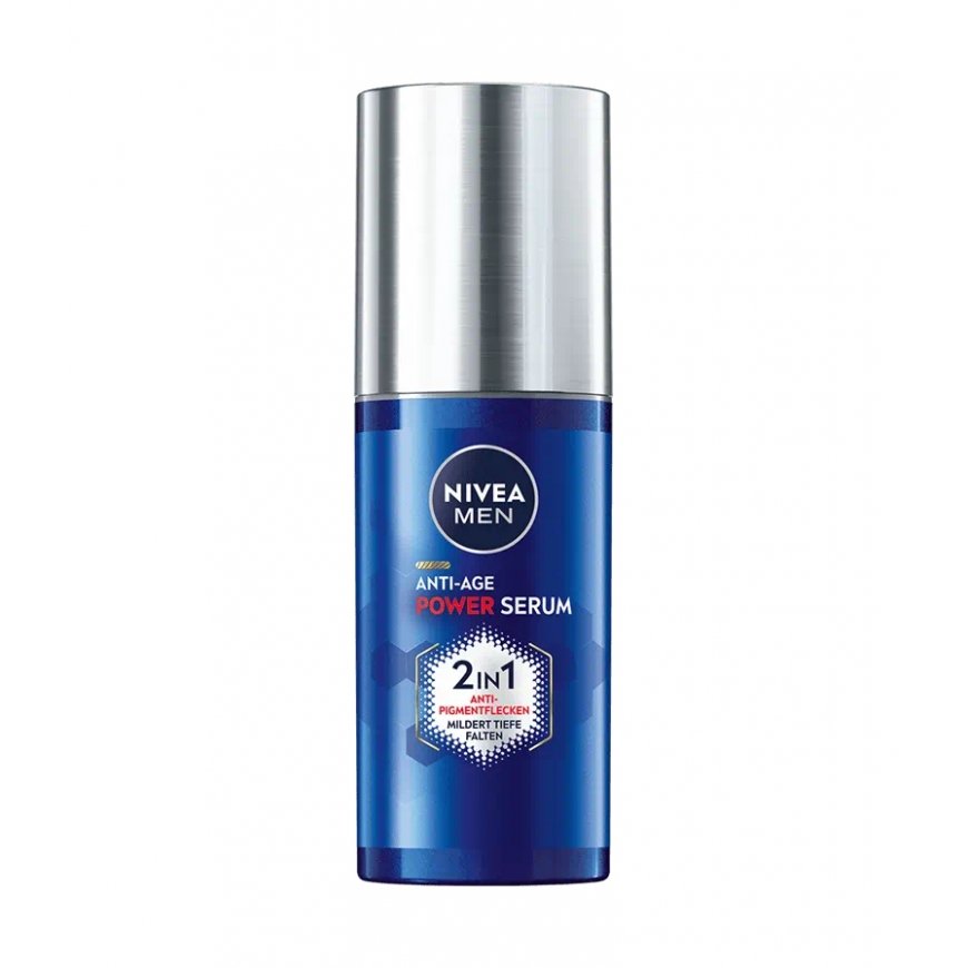 NIVEA MEN Anti-Age 2in1 Power Serum Sejas serums 30 ml Vīrieši – 2