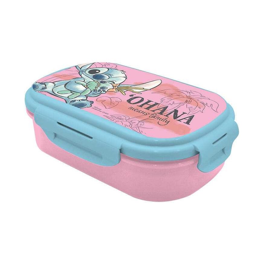 Pusdienu kastīte ar dakšiņu Stitch ST00040 KiDS Licensing – 2