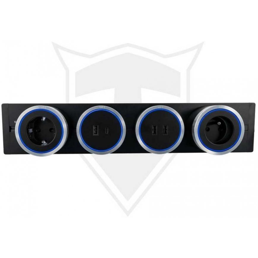 Viking Technology Viking socket module A20, LED light bulb with motion sensor 3W, black – 3